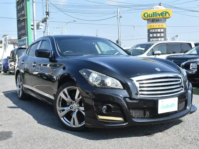日産 フーガ 370GT タイプS 神奈川県 2011(平23)年 5.9万km スーパーブラック ポジションメモリシート/純正HDDナビ/Bluetooth/バックカメラ/サイドカメラ/クルーズコントロール/ドライブレコーダー/ビルトインETC/純正フロアマット/パドルシフト