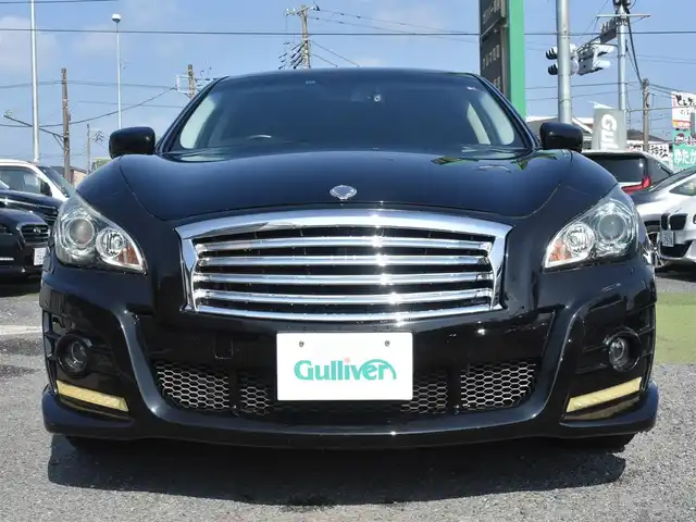 日産 フーガ 370GT タイプS 神奈川県 2011(平23)年 5.9万km スーパーブラック ポジションメモリシート/純正HDDナビ/Bluetooth/バックカメラ/サイドカメラ/クルーズコントロール/ドライブレコーダー/ビルトインETC/純正フロアマット/パドルシフト