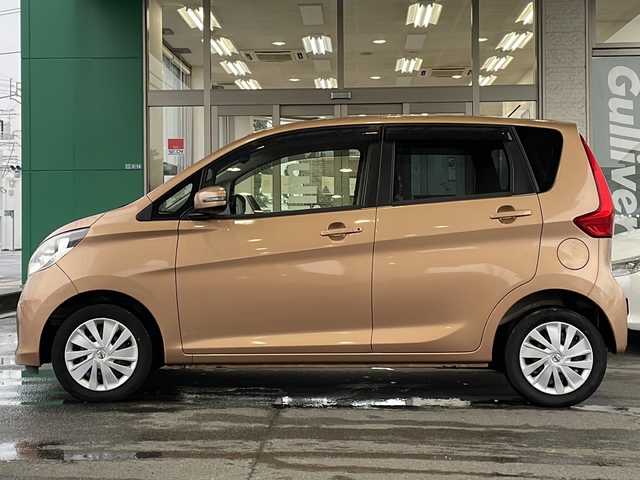 日産 デイズ X Vセレ +SeftyⅡ 愛媛県 2015(平27)年 3.1万km ピンクゴールドM ワンオーナー/社外メモリナビ/（CD/DVD/SD/ワンセグTV）/アラウンドビューモニター/スマートキー/プッシュスタート/アイドリングストップ/ISOFIX/保証書/取扱説明書