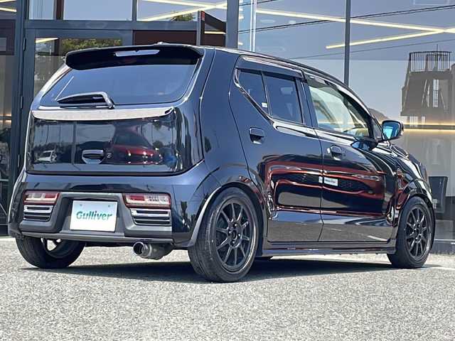 スズキ アルト ワークス 大阪府 2019(平31)年 6.6万km ブルーイッシュブラックパール3 車高調　/柿本改マフラー　/５連ＭＴ　/レカロシート　/ディスプレイオーディオ　/Bluetooth　/ＬＥＤヘッドライト　/横滑り防止装置　/盗難防止装置　/オートライト/オートマチックハイビーム　/社外アルミホイール　/スマートキー/プッシュスタート