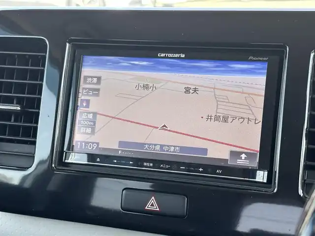 日産 モコ X 大分県 2013(平25)年 8.3万km スノーパールホワイト ・社外メモリーナビ(AVIC-MRZ05)/・バックカメラ/・ワンセグ/・ブルコン製オートライトキット(ALC-110)/・スマートキー&プッシュスタート
