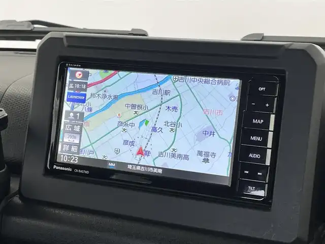 スズキ ジムニー シエラ JL 埼玉県 2021(令3)年 5万km ミディアムグレー 社外ナビ　ビルトインＥＴＣ　ミラーヒーター　シートヒーター　ドライブレコーダー　プッシュスタート　純正アルミホイール　スマートキー　オートライト　ＣＤ　ＤＶＤ　Ｂｌｕｅｔｏｏｔｈ　地デジフルセグＴＶ