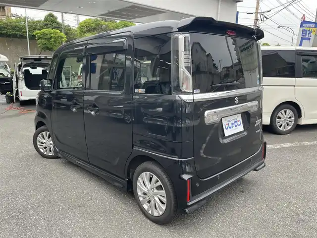 スズキ スペーシア カスタム HYBRID GS 福岡県 2020(令2)年 8.6万km ブルーイッシュブラックパール3 (株)IDOMが運営する【じしゃロン八幡西店】の自社ローン専用車両になります。こちらは現金またはオートローンご利用時の価格です。自社ローンご希望の方は別途その旨お申付け下さい/ハイブリッド車/純正ナビ(CN-RZ756W)/【Bluetooth・CD・DVD・TV】/ドラレコ/フロントフォグランプ/USB端子/運転席シートヒーター/ステリングスイッチ/LEDヘッドライト/全方位モニター/ヘッドアップディスプレイ/片側パワースライドドア/純正リアスポイラー