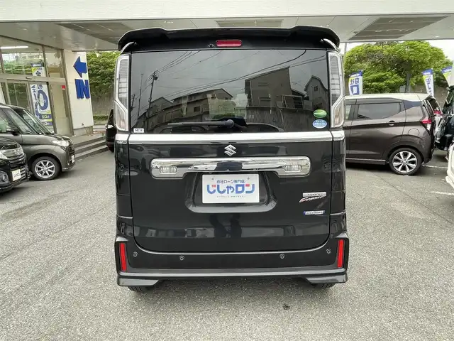 スズキ スペーシア カスタム HYBRID GS 福岡県 2020(令2)年 8.6万km ブルーイッシュブラックパール3 (株)IDOMが運営する【じしゃロン八幡西店】の自社ローン専用車両になります。こちらは現金またはオートローンご利用時の価格です。自社ローンご希望の方は別途その旨お申付け下さい/ハイブリッド車/純正ナビ(CN-RZ756W)/【Bluetooth・CD・DVD・TV】/ドラレコ/フロントフォグランプ/USB端子/運転席シートヒーター/ステリングスイッチ/LEDヘッドライト/全方位モニター/ヘッドアップディスプレイ/片側パワースライドドア/純正リアスポイラー