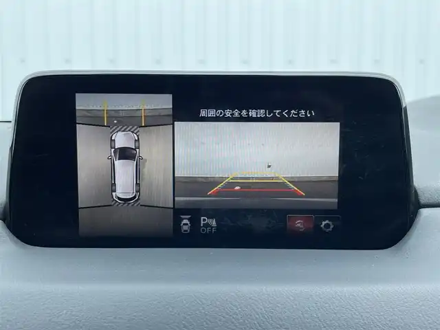マツダ ＣＸ－８ XD 福岡県 2018(平30)年 4.5万km スノーフレイクホワイトパールマイカ 純正ナビ　/フルセグTV/CD/DVD/Bluetooth/AUX/３６０°ビューカメラ　/ＳＢＳ　/シートヒーター　/レーダークルーズコントロール　/ＢＳＭ　/レーンキープアシスト/車間認知支援システム　/ＨＵＤ　/パワーシート　/純正アルミ　/アダプティブヘッドライト/ステアリングヒーター/シートメモリー/電動パーキング/ブレーキホールド/ビルトインETC/スマートキー/プッシュスタート