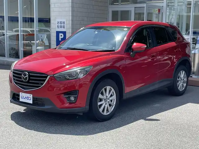 マツダ ＣＸ－５ XD プロアクティブ 山梨県 2016(平28)年 8.4万km ソウルレッドプレミアムメタリック (株)IDOMが運営する【じしゃロン甲府店】の自社ローン専用車両になりますこちらは現金またはオートローンご利用時の価格です。自社ローンご希望の方は別途その旨お申付け下さい/ワンオーナー/ターボ/セーフティクルーズパッケージ/〇スマート・シティ・ブレーキ・サポート/〇マツダ・レーダー・クルーズ・コントロール/純正SDナビ/・フルセグTV/DVD/BT接続/バックカメラ/パーキングセンサー/ETC/スマートキー2個/純正フロアマット/純正17インチAW