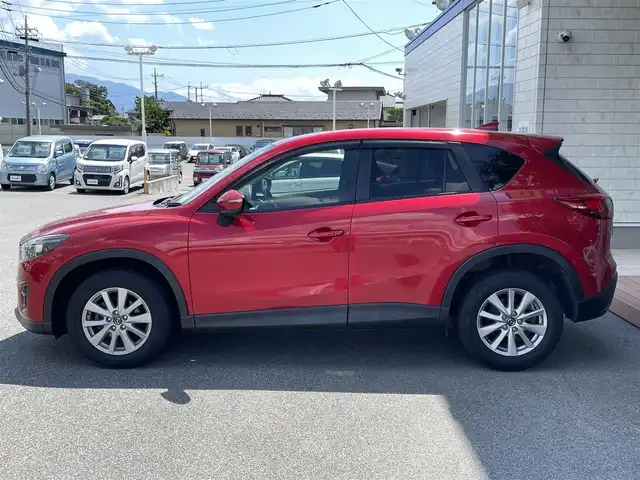 マツダ ＣＸ－５ XD プロアクティブ 山梨県 2016(平28)年 8.4万km ソウルレッドプレミアムメタリック (株)IDOMが運営する【じしゃロン甲府店】の自社ローン専用車両になりますこちらは現金またはオートローンご利用時の価格です。自社ローンご希望の方は別途その旨お申付け下さい/ワンオーナー/ターボ/セーフティクルーズパッケージ/〇スマート・シティ・ブレーキ・サポート/〇マツダ・レーダー・クルーズ・コントロール/純正SDナビ/・フルセグTV/DVD/BT接続/バックカメラ/パーキングセンサー/ETC/スマートキー2個/純正フロアマット/純正17インチAW