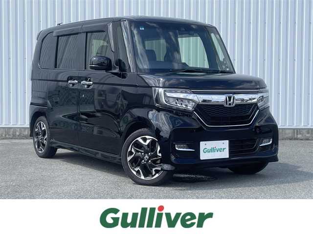 ホンダ Ｎ ＢＯＸ カスタム G L ターボ ホンダセンシング 福岡県 2019(平31)年 3.7万km クリスタルブラックパール 純正ナビ（ＶＸＵ－１９５ＮＢｉ）/バックカメラ/衝突軽減/両側パワースライドドア/レーダークルーズコントロール/レーンアシスト/ビルトインＥＴＣ/スマートキー/プッシュスタート/ドラレコ/パドルシフト