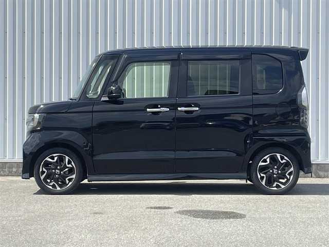 ホンダ Ｎ ＢＯＸ カスタム G L ターボ ホンダセンシング 福岡県 2019(平31)年 3.7万km クリスタルブラックパール 純正ナビ（ＶＸＵ－１９５ＮＢｉ）/バックカメラ/衝突軽減/両側パワースライドドア/レーダークルーズコントロール/レーンアシスト/ビルトインＥＴＣ/スマートキー/プッシュスタート/ドラレコ/パドルシフト