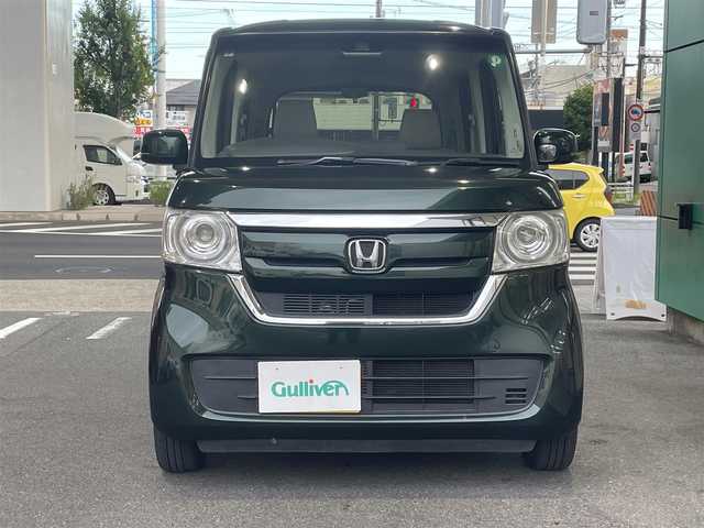 ホンダ Ｎ ＢＯＸ G L ホンダセンシング 愛知県 2018(平30)年 4.1万km ブリティッシュグリーンP ワンオーナー/純正ディスプレイオーディオ〈WX-171C〉/・CD／地デジTV/ホンダセンシング/・衝突軽減ブレーキ/・誤発進抑制機能/・後方誤発進抑制機能/・アダプティブクルーズコントロール/・先行車発進お知らせ機能/・オートハイビーム/片側パワースライドドア/ETC/バックカメラ/LEDヘッドライト/スマートキー×２