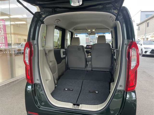 ホンダ Ｎ ＢＯＸ G L ホンダセンシング 愛知県 2018(平30)年 4.1万km ブリティッシュグリーンP ワンオーナー/純正ディスプレイオーディオ〈WX-171C〉/・CD／地デジTV/ホンダセンシング/・衝突軽減ブレーキ/・誤発進抑制機能/・後方誤発進抑制機能/・アダプティブクルーズコントロール/・先行車発進お知らせ機能/・オートハイビーム/片側パワースライドドア/ETC/バックカメラ/LEDヘッドライト/スマートキー×２