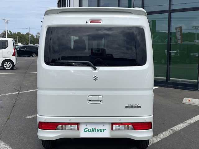 スズキ エブリィ ワゴン PZターボ 静岡県 2025(令7)年 0.1千km パールホワイト ・純正ディスプレイオーディオ/（Bluetooth・FM・AM)/・バックカメラ/・片側パワースライドドア/・スマートキー/・プッシュスタート/・リアヒーター/・純正フロアマット/・アイドリングストップ/・ドアバイザー/・電動格納ミラー/・横滑り防止機能/・オートライト/・運転席シートヒーター/・フォグライト/・ステアリングスイッチ/・衝突軽減システム/・レーンキープアシスト/・コーナーセンサー（後）/・保証書