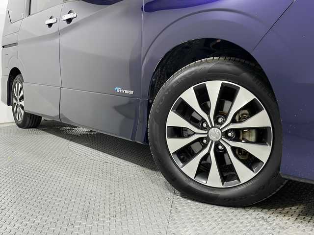 日産 セレナ ハイウェイスター Vセレクション 広島県 2018(平30)年 5.9万km アズライトブルー 純正９型ナビ/後席フリップダウンモニター/アラウンドビューモニター/パーキングアシスト/インテリジェントルームミラー/レーダークルーズコントロール/両側パワースライドドア/ＥＴＣ/前後ドラレコ/ＬＥＤヘッドライト/コーナーセンサー/純正16インチアルミホイール(195/60/R16)/エアバッグ(運転席/助手席/サイド/カーテン)