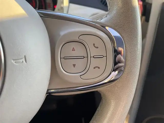 フィアット ５００ スーパーポップ 10thアニバーサリ 栃木県 2017(平29)年 5.3万km ボサノバホワイト 社外7インチCarrozeriaナビ　/　AM/FM/フルセグTV/Bluetooth/ダブル＋サイドエアバック/ETC/バックカメラ/リモコンキー/フロントフォグランプ