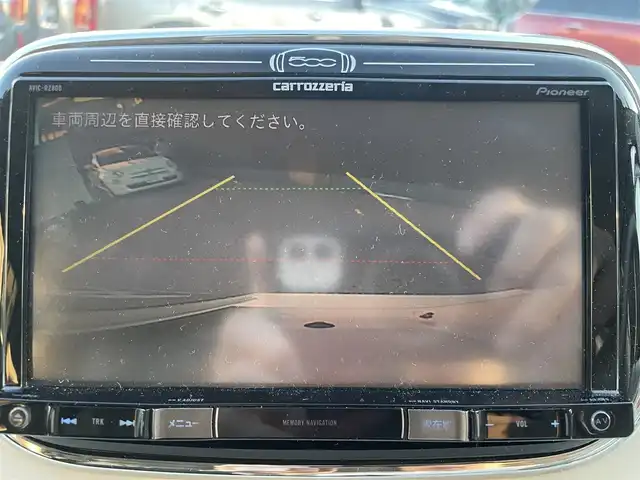 フィアット ５００ スーパーポップ 10thアニバーサリ 栃木県 2017(平29)年 5.3万km ボサノバホワイト 社外7インチCarrozeriaナビ　/　AM/FM/フルセグTV/Bluetooth/ダブル＋サイドエアバック/ETC/バックカメラ/リモコンキー/フロントフォグランプ