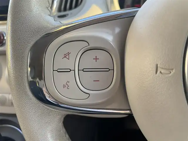 フィアット ５００ スーパーポップ 10thアニバーサリ 栃木県 2017(平29)年 5.3万km ボサノバホワイト 社外7インチCarrozeriaナビ　/　AM/FM/フルセグTV/Bluetooth/ダブル＋サイドエアバック/ETC/バックカメラ/リモコンキー/フロントフォグランプ