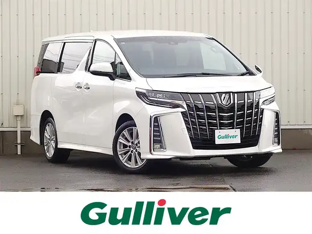 トヨタ アルファード S 山形県 2021(令3)年 5.6万km ホワイトパールクリスタルシャイン ４WD/衝突軽減/純正メモリナビ/　　【BT　フルセグ　USB　Miracast】/バックカメラ/両側パワースライドドア/アダプティブクルーズコントロール/LEDオートライト/オートハイビーム/フォグランプ/レザーシートカバー/純正18インチアルミホイール/ドライブレコーダー/コーナーセンサー/アイドリングストップ/MTモード付AT/ステアリングスイッチ/フロアマット/スマートキー/ETC