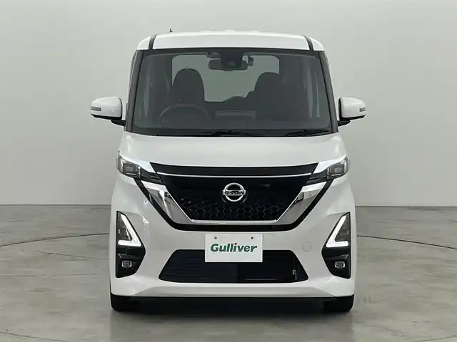 日産 ルークス HWS Gターボ プロパイロットED 福岡県 2020(令2)年 7万km ホワイトパール 純正９型ナビ／フルセグＴＶ　/全方位カメラ　/ＥＴＣ　/ナビ連動前後ドラレコ　/プロパイロット　/コーナーセンサー　/エマージェンシーブレーキ　/レーンキープ　/両側電動スライドドア　/純正１５インチＡＷ　/ＬＥＤライト