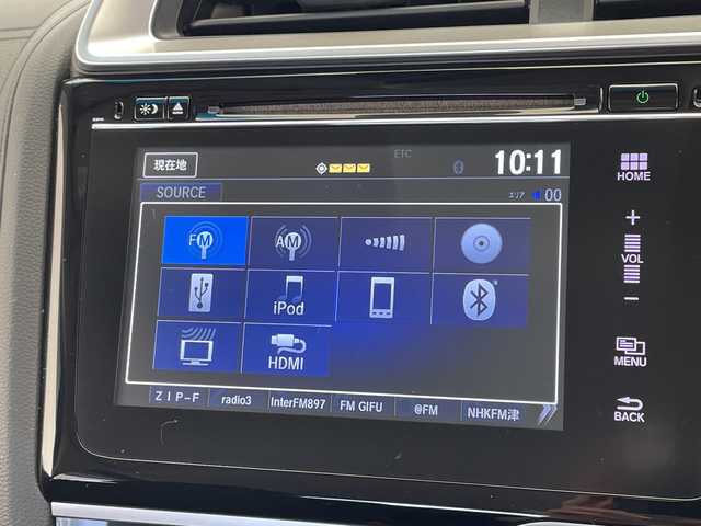 ホンダ フィット ハイブリット F 愛知県 2017(平29)年 5.3万km クリスタルブラックパール ホンダセンシング/純正ナビ/レーダークルーズコントロール/バックカメラ/純正アルミホイール/ＥＴＣ/レーンキープアシスト/オートライト/ドライブレコーダー/ステアリングスイッチ/スマートキー/プッシュスタート