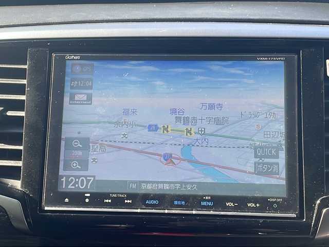 ホンダ オデッセイ アブソルート・EXホンダセンジング 京都府 2016(平28)年 6万km クリスタルブラックパール 純正８インチナビ　Ｂｌｕｅｔｏｏｔｈオーディオ　ＤＶＤ再生　フルセグ　バックカメラ　アダプティブクルーズコントロール　ブラインドスポットモニター　ビルトインＥＴＣ　ＬＥＤヘッドライト　電動シート