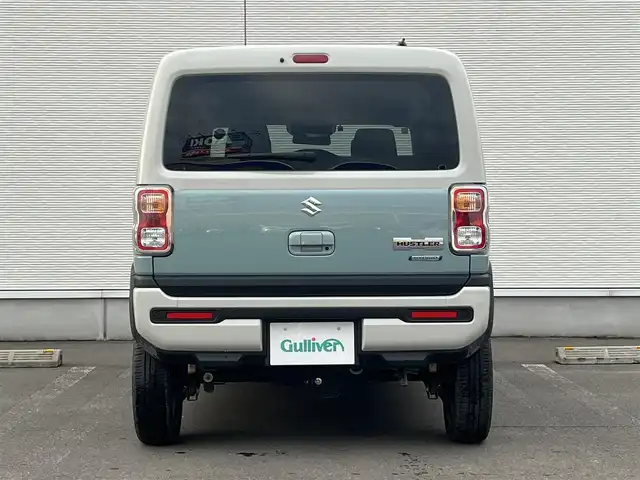 スズキ ハスラー HYBRID G 秋田県 2023(令5)年 0.4万km オフブルーメタリック/ソフトベージュメタリック ４WD/衝突軽減システム/社外SDナビ（CD/BT/AM/FM）/ワンセグ（走行中視聴可能）/スマートキー/アイドリングストップ/プッシュスタート/レーンキープアシスト/クルーズコントロール追従走行あり/コーナーセンサー/ダウンヒルアシストコントロール/オートマチックハイビーム/ステアリングスイッチ/前席シートヒーター/ビルトインETC/純正フロアマット/オートライト/オートエアコン/パワーステアリング/パワーウィンドウ/ヘッドライトレベライザー/電動格納ミラー/横滑り防止/盗難防止装置/寒冷地仕様