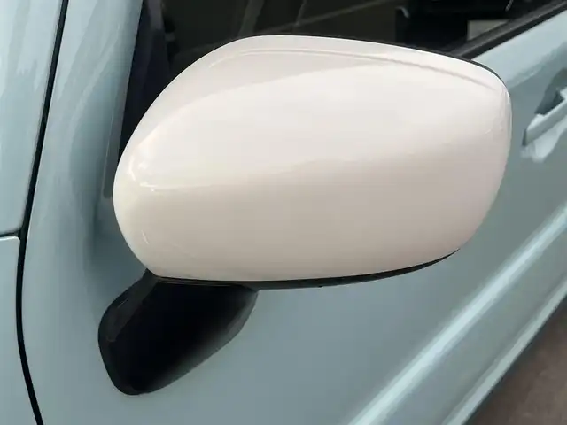 スズキ ハスラー HYBRID G 秋田県 2023(令5)年 0.4万km オフブルーメタリック/ソフトベージュメタリック ４WD/衝突軽減システム/社外SDナビ（CD/BT/AM/FM）/ワンセグ（走行中視聴可能）/スマートキー/アイドリングストップ/プッシュスタート/レーンキープアシスト/クルーズコントロール追従走行あり/コーナーセンサー/ダウンヒルアシストコントロール/オートマチックハイビーム/ステアリングスイッチ/前席シートヒーター/ビルトインETC/純正フロアマット/オートライト/オートエアコン/パワーステアリング/パワーウィンドウ/ヘッドライトレベライザー/電動格納ミラー/横滑り防止/盗難防止装置/寒冷地仕様