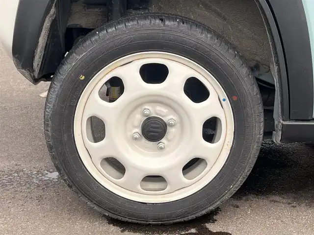 スズキ ハスラー HYBRID G 秋田県 2023(令5)年 0.4万km オフブルーメタリック/ソフトベージュメタリック ４WD/衝突軽減システム/社外SDナビ（CD/BT/AM/FM）/ワンセグ（走行中視聴可能）/スマートキー/アイドリングストップ/プッシュスタート/レーンキープアシスト/クルーズコントロール追従走行あり/コーナーセンサー/ダウンヒルアシストコントロール/オートマチックハイビーム/ステアリングスイッチ/前席シートヒーター/ビルトインETC/純正フロアマット/オートライト/オートエアコン/パワーステアリング/パワーウィンドウ/ヘッドライトレベライザー/電動格納ミラー/横滑り防止/盗難防止装置/寒冷地仕様