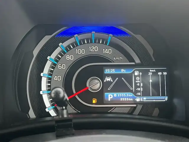 スズキ ハスラー HYBRID G 秋田県 2023(令5)年 0.4万km オフブルーメタリック/ソフトベージュメタリック ４WD/衝突軽減システム/社外SDナビ（CD/BT/AM/FM）/ワンセグ（走行中視聴可能）/スマートキー/アイドリングストップ/プッシュスタート/レーンキープアシスト/クルーズコントロール追従走行あり/コーナーセンサー/ダウンヒルアシストコントロール/オートマチックハイビーム/ステアリングスイッチ/前席シートヒーター/ビルトインETC/純正フロアマット/オートライト/オートエアコン/パワーステアリング/パワーウィンドウ/ヘッドライトレベライザー/電動格納ミラー/横滑り防止/盗難防止装置/寒冷地仕様