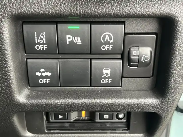 スズキ ハスラー HYBRID G 秋田県 2023(令5)年 0.4万km オフブルーメタリック/ソフトベージュメタリック ４WD/衝突軽減システム/社外SDナビ（CD/BT/AM/FM）/ワンセグ（走行中視聴可能）/スマートキー/アイドリングストップ/プッシュスタート/レーンキープアシスト/クルーズコントロール追従走行あり/コーナーセンサー/ダウンヒルアシストコントロール/オートマチックハイビーム/ステアリングスイッチ/前席シートヒーター/ビルトインETC/純正フロアマット/オートライト/オートエアコン/パワーステアリング/パワーウィンドウ/ヘッドライトレベライザー/電動格納ミラー/横滑り防止/盗難防止装置/寒冷地仕様