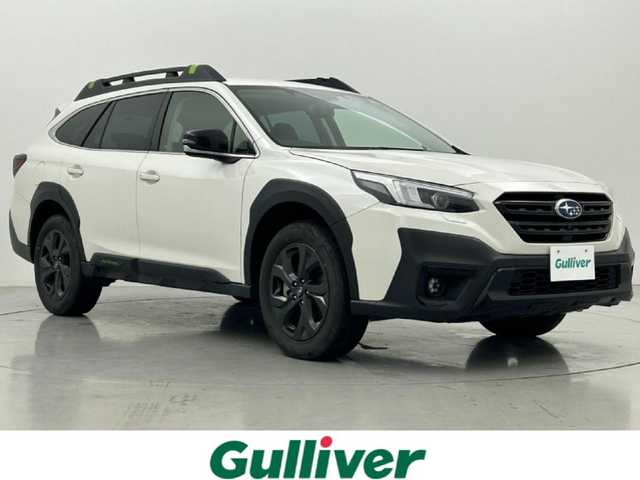 スバル アウトバック X－ブレイクEX 熊本県 2023(令5)年 4.7万km クリスタルホワイトP 4WD/メーカー純正ナビ(ApplCarPlay・AndroidAuto・フルセグ・BT・AUX・USB）/バック/フロントカメラ/社外前後ドライブレコーダー/アイサイト/・プリクラッシュセーフティ/・レーンキープアシスト/・アダブティブクルーズコントロール/・ステアリング連動ヘッドライト/・アダブティブドライビングビーム/・前後誤発進抑制/・先行車発進お知らせ/・ドライバーモニタリングシステム/・アクティブレーンチェンジアシスト/横滑り防止/前席シートヒーター/前席パワーシート/ステアリングヒーター/電動パーキングブレーキ/ブレーキホールド/純正フロアマット/純正１８インチAW/オートライト/LEDヘッドライト/フォグライト/スマートキー/プッシュスタート/ルーフレール/保証書/取扱説明書