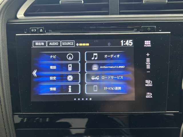 ホンダ シャトル ハイブリッド X ホンダセンシング 岐阜県 2019(令1)年 1.7万km プレミアムベルベットパープル・パール 純正ナビ/・ＨＤＭＩ/・フルセグＴＶ/・テレビキャンセラー付/ホンダセンシング/・衝突軽減ブレーキ/・踏み間違い衝突軽減システム/・歩行者事故低減ステアリング/・渋滞追従機能付アダプティブクルーズコントロール/・車線維持支援システム/・トラフィックジャムアシスト/・路外逸脱抑制機能/・先行車発進お知らせ機能/・標識認識機能/バックカメラ/ハーフレザーシート/シートヒーター/ビルトインＥＴＣ/ドライブレコーダー/防眩ミラー/ＬＥＤオートライト/フォグランプ/ドアバイザー/純正フロアマット/社外15インチAW
