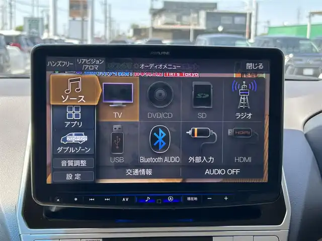 トヨタ ランドクルーザー プラド TX Lパッケージ 千葉県 2022(令4)年 4.1万km ホワイトパールクリスタルシャイン モデリスタエアロ【F/R】/サンルーフ/ベージュレザーシート/ALPINEビッグX11インチフローティングナビ/・CD/DVD/MSV/Bluetooth/フルセグ/バックカメラ/前席パワーシート/前席シートヒーター/前席シートベンチレーション/トヨタセーフティーセンス/・プリクラッシュセーフティー/・レーンディパーチャーアラート/・オートマチックハイビーム/・ロードサインアシスト/・アダプティブクルーズコントロール/スマートキー/コーナーセンサー/純正19インチアルミホイール/ETC/純正LEDヘッドライト/フォグランプ/本革巻きステアリング/木目調パネル/ルーフレール/クロームリヤガーニッシュ/サイド＆カーテンエアバッグ/新車時保証書＆取扱説明書