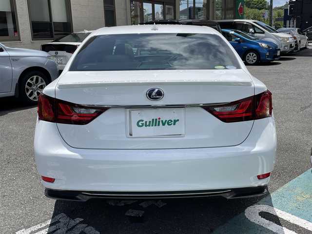 レクサス ＧＳ 450h Fスポーツ 静岡県 2014(平26)年 12.8万km ホワイトノーヴァガラスフレーク ワンオーナー/サンルーフ/純正ナビ/フルセグTV/DVD/CD/BT/MSV/USB/バックカメラ/ベージュ革シート/運転席シートメモリー/前席シートヒーター/前席エアシート/前席パワーシート/クルーズコントロール/ビルトインETC/ステアリングスイッチ/LEDヘッドライト/LEDフォグライト/純正19インチAW/スマートキー×2/カードキー/保証書/取扱説明書/ナビ取扱説明書