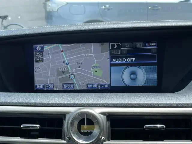 レクサス ＧＳ 450h Fスポーツ 静岡県 2014(平26)年 12.8万km ホワイトノーヴァガラスフレーク ワンオーナー/サンルーフ/純正ナビ/フルセグTV/DVD/CD/BT/MSV/USB/バックカメラ/ベージュ革シート/運転席シートメモリー/前席シートヒーター/前席エアシート/前席パワーシート/クルーズコントロール/ビルトインETC/ステアリングスイッチ/LEDヘッドライト/LEDフォグライト/純正19インチAW/スマートキー×2/カードキー/保証書/取扱説明書/ナビ取扱説明書