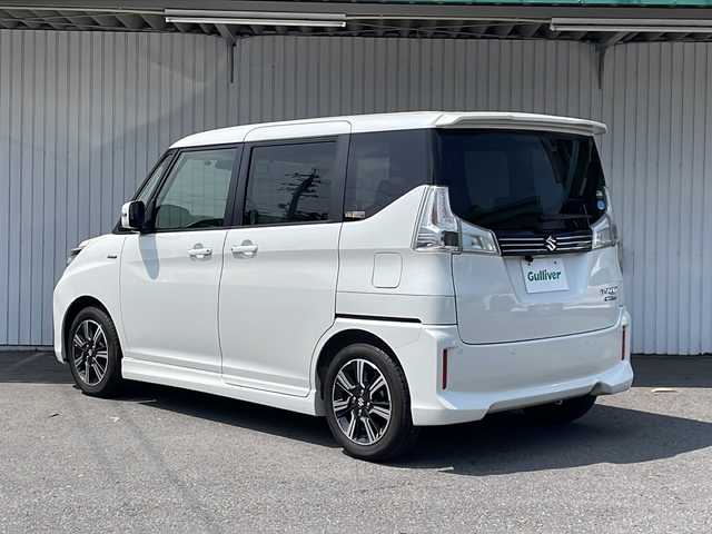 スズキ ソリオ バンディット HV MV 長野県 2019(平31)年 3.9万km ピュアホワイトP レーダーブレーキ /エクリプスメモリナビフルセグTV/バックカメラ/ETC/左側パワースライドドア/リアコーナーセンサー /クルーズコントロール/プッシュスタートエンジン/純正フロアマット