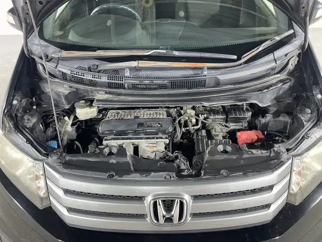 ホンダ フリード スパイク G ジャストセレクション 福岡県 2013(平25)年 10万km プレミアムスパークルブラックパール 社外７型SDナビ（ワンセグTV/CD/AM/FM）バックモニターETCフォグランプHIDヘッドライトスマートキー×２左側パワスラ電動格納ミラー横滑り防止