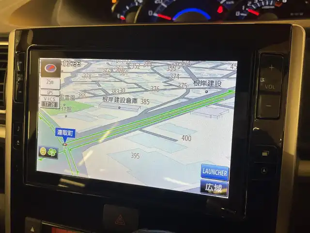 ダイハツ タント カスタム RS トップED SAⅡ 群馬県 2015(平27)年 5.7万km パールホワイトⅢ ダイハツスマートアシストII/・衝突回避支援ブレーキ/・車線逸脱警報機能/・横滑り防止/・オートライト/純正8インチメーカーナビ/　AM/FM/DVD/TV（フルセグ）/Bluetooth/ipod/純正15インチAW/純正フロアマット/純正ドライブレコーダー/ターボチャージャー/衝突安全ボディ/両側パワースライドドア/電動格納ミラー/アイドリングストップ/ビルトインETC/スマートキー/プッシュスタート/LEDヘッドランプ/全席ハーフレザーシート/本革巻きステアリング/ステアリングスイッチ/USB入力端子/HDML入力端子/AAC