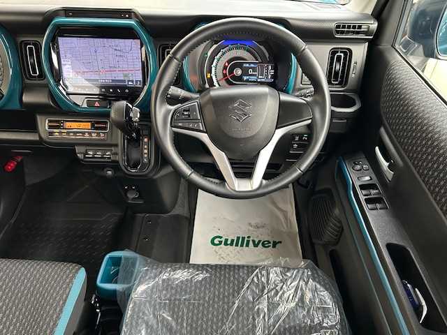 スズキ ハスラー HYBRID X 道東・釧路十勝 2020(令2)年 5.6万km デニムブルー ガンメタリック 2トーン 4WD/禁煙車/寒冷地仕様/純正メモリナビ/BT/CD/DVD/フルセグ/AppleCarplay/Android/全方位カメラ/前後ドライブレコーダー/前席シートヒーター/サイドテーブル（左後ろのみ）/LEDヘッドライト/ステアリングスイッチ/電動格納ミラー/ドアバイザー/保証書/取扱説明書/スペアキー1本