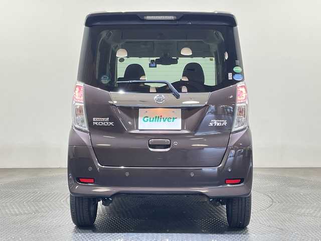 日産 デイズ ルークス ハイウェイスター Gターボ 愛媛県 2018(平30)年 2.7万km アッシュブラウンM ・純正メモリーナビゲーション/・フルセグテレビ/Bluetooth/・アラウンドビューモニター/・両側パワースライドドア/・ドライブレコーダー/・ETC/・LEDヘッドライト/・衝突被害軽減ブレーキ/・レーンキープアシスト/・オートマチックハイビーム/・スマートキー