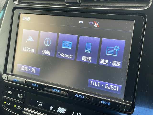 トヨタ プリウス S 千葉県 2016(平28)年 4.7万km ホワイトパールクリスタルシャイン 純正9インチナビ/AM/FM/CD/DVD/SD/BT/フルセグTV/追従クルーズコントロール/プリクラッシュセーフティ/レーンキープアシスト/モデリスタエアロ（フロント、サイド、リア）/バックカメラ/ETC/前後ドラレコ/ふらつき検知機能