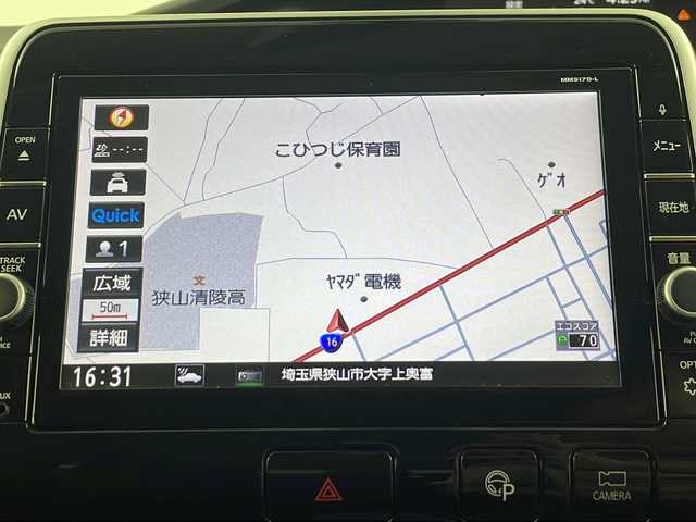 日産 セレナ ハイウェイスター Vセレクション 埼玉県 2018(平30)年 6.3万km ダイヤモンドブラック フリップダウンモニター　/全方位カメラ　/純正SDナビ　/　AM/FM/CD/DVD/BT/自動駐車システム　/ドライブレコーダー　/ビルトインＥＴＣ　/クルーズコントロール　/両側パワースライドドア　/衝突軽減システム/レーンキープアシスト　/純正１６インチアルミホイール/純正フロアマット/ロールサンシェード/ドアバイザー/LEDヘッドライト/フォグランプ/オートライト/プッシュスタート/スマートキー