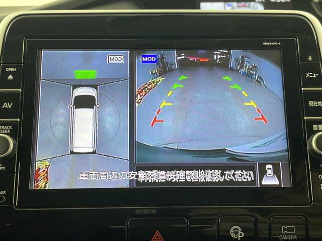 日産 セレナ ハイウェイスター Vセレクション 埼玉県 2018(平30)年 6.3万km ダイヤモンドブラック フリップダウンモニター　/全方位カメラ　/純正SDナビ　/　AM/FM/CD/DVD/BT/自動駐車システム　/ドライブレコーダー　/ビルトインＥＴＣ　/クルーズコントロール　/両側パワースライドドア　/衝突軽減システム/レーンキープアシスト　/純正１６インチアルミホイール/純正フロアマット/ロールサンシェード/ドアバイザー/LEDヘッドライト/フォグランプ/オートライト/プッシュスタート/スマートキー