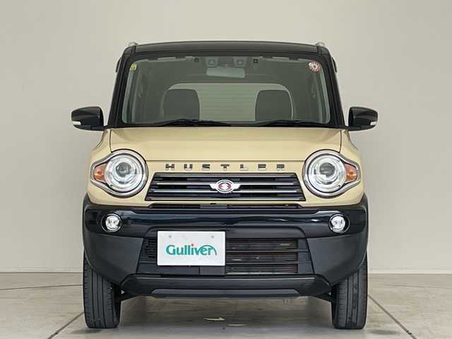 スズキ ハスラー Jスタイル Ⅲ 愛知県 2018(平30)年 4.8万km シフォンアイボリーメタリックブラック2トーンルーフ SDナビ/シートヒーター/純正アルミホイール/ルーフレール/HIDヘッドライト/オートライト/ドライブレコーダー/ETC/衝突軽減システム/フルセグ/CD/Bluetooth/ステアリングスイッチ/スマートキー/プッシュスタート