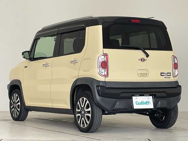 スズキ ハスラー Jスタイル Ⅲ 愛知県 2018(平30)年 4.8万km シフォンアイボリーメタリックブラック2トーンルーフ SDナビ/シートヒーター/純正アルミホイール/ルーフレール/HIDヘッドライト/オートライト/ドライブレコーダー/ETC/衝突軽減システム/フルセグ/CD/Bluetooth/ステアリングスイッチ/スマートキー/プッシュスタート