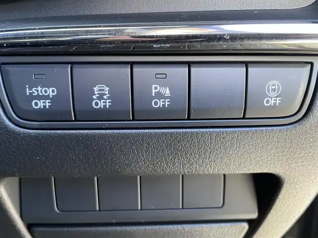 マツダ マツダ３ファストバック 15S ツーリング 福島県 2021(令3)年 3.5万km マシーングレープレミアムM i-ACTIVESENSE/ヘッドアップディスプレイ/純正SDナビ/（BT/USB/HDMI/フルセグTV/AM/FM）/バックカメラ/ブラインドスポットモニター/レーンキープアシスト/前後コーナーセンサー/オートホールド/LEDヘッドライト/オートハイビーム/オートワイパー/ETC/ドライブレコーダー前後/純正18インチAW/プッシュスタート/スマートキー