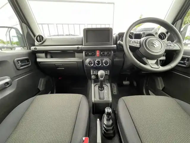 スズキ ジムニー XC 大阪府 2025(令7)年 0.1千km ミディアムグレー 衝突軽減ブレーキ/リアコーナーセンサー　/前席シートヒーター　/クルーズコントロール/レーンキープアシスト　/アイドリングストップ　/ステアリングスイッチ　/ダウンヒルアシストコントロール　/ルーフレール/純正16インチアルミホイール　/プッシュスタート　/スマートキー　/ＬＥＤライト