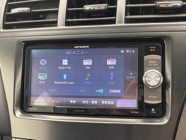 トヨタ プリウス α S チューンブラック 愛知県 2014(平26)年 6.1万km グレーメタリック SDナビ/バックカメラ/オートライト/ＥＴＣ/フルセグ/CD DVD/Bluetooth/ステアリングスイッチ/スマートキー/プッシュスタート