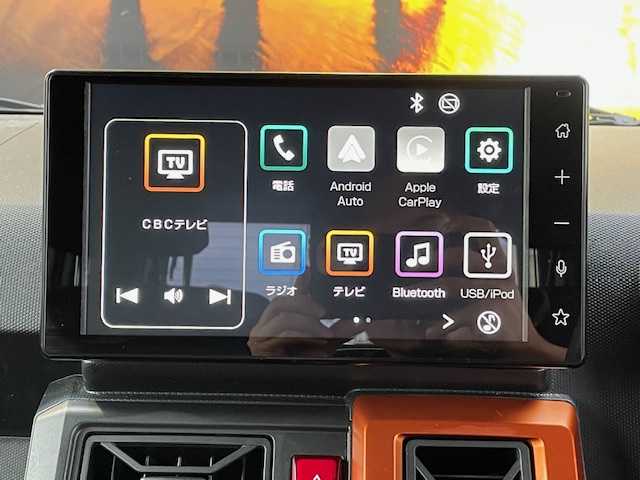 ダイハツ タフト G ターボ 長野県 2022(令4)年 3万km サンドベージュメタリック AIS検査済み/【2410018033】/スマートアシスト/ディスプレイオーディオ/クルーズコントロール/ETC/フルセグ/ドラレコ/ダムド　ラッキー　フェイスチェンジキット（社外）/ナイトロパワー15インチアルミ（社外）/マッドスター　ホワイトレタータイヤ（社外）/30ミリリフトアップコイル（社外）/ルーフラック（社外）/フロント＆サイドカメラ（社外）