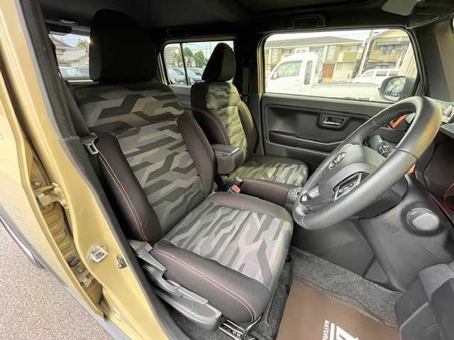 ダイハツ タフト G ターボ 長野県 2022(令4)年 3万km サンドベージュメタリック AIS検査済み/【2410018033】/スマートアシスト/ディスプレイオーディオ/クルーズコントロール/ETC/フルセグ/ドラレコ/ダムド　ラッキー　フェイスチェンジキット（社外）/ナイトロパワー15インチアルミ（社外）/マッドスター　ホワイトレタータイヤ（社外）/30ミリリフトアップコイル（社外）/ルーフラック（社外）/フロント＆サイドカメラ（社外）