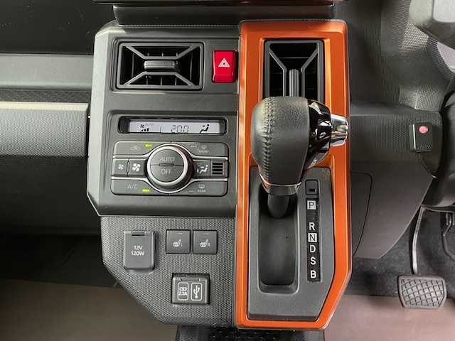 ダイハツ タフト G ターボ 長野県 2022(令4)年 3万km サンドベージュメタリック AIS検査済み/【2410018033】/スマートアシスト/ディスプレイオーディオ/クルーズコントロール/ETC/フルセグ/ドラレコ/ダムド　ラッキー　フェイスチェンジキット（社外）/ナイトロパワー15インチアルミ（社外）/マッドスター　ホワイトレタータイヤ（社外）/30ミリリフトアップコイル（社外）/ルーフラック（社外）/フロント＆サイドカメラ（社外）